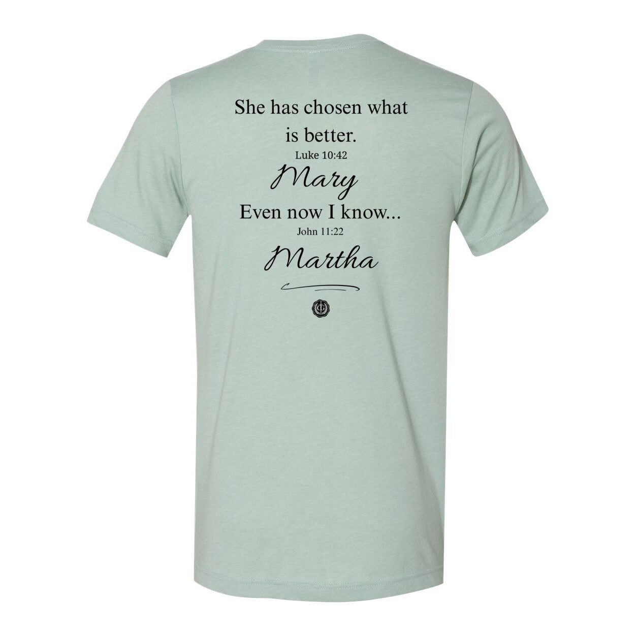At His Feet – Mary & Martha Tee