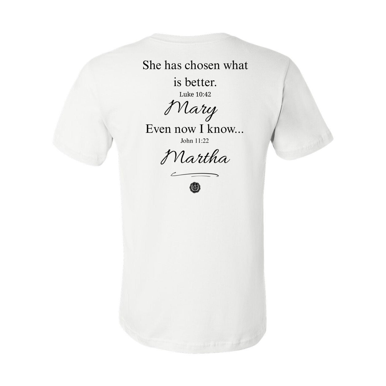 At His Feet – Mary & Martha Tee
