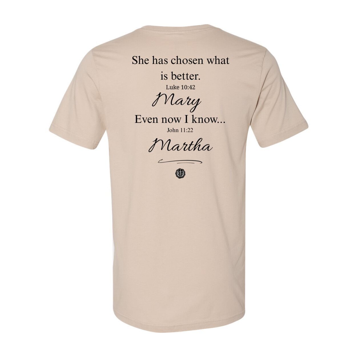 At His Feet – Mary & Martha Tee